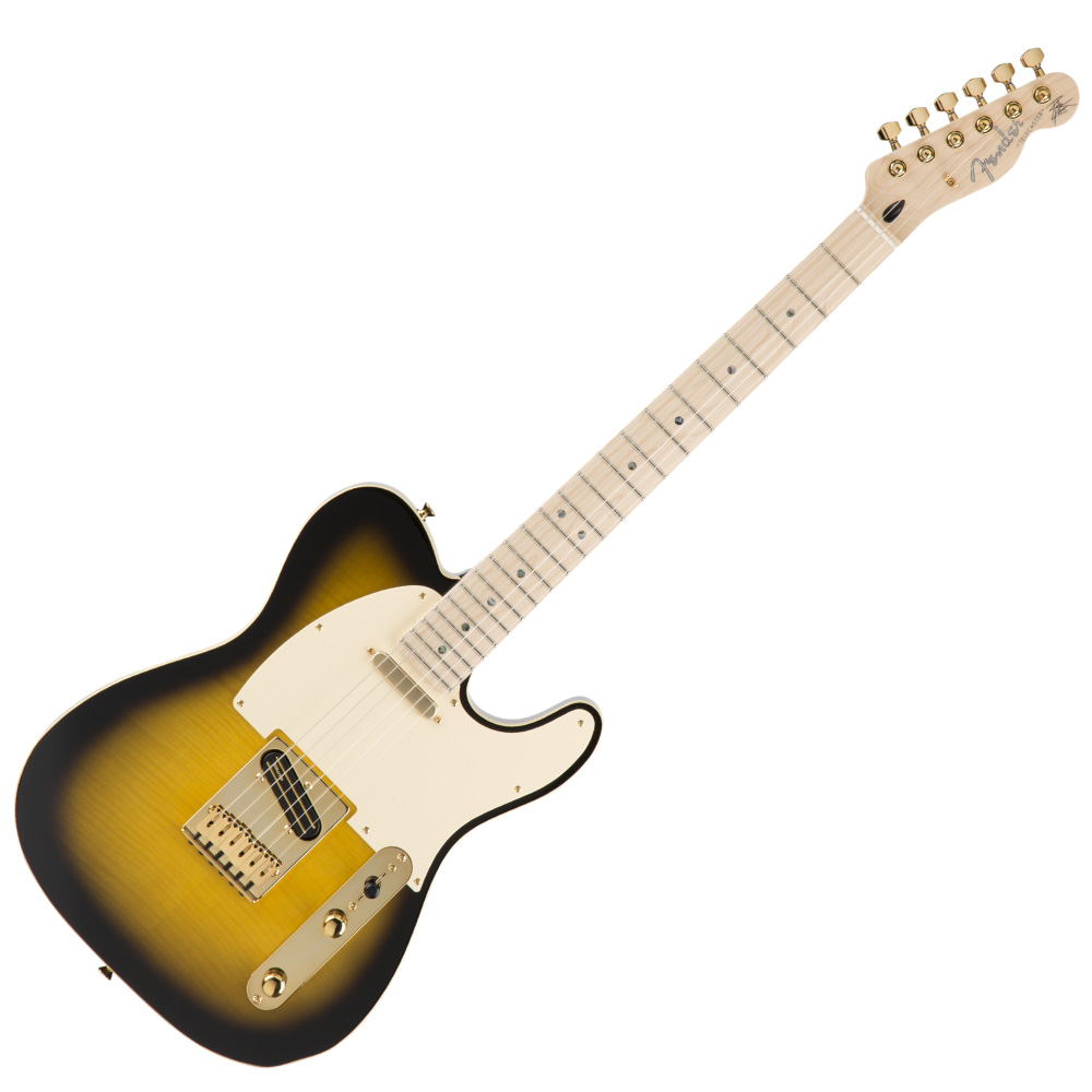 フェンダーから始める！大人の入門セット Fender Ritchie Kotzen Telecaster Brown Sunburst リッチー・コッツェン シグネイチャー エレキギター VOXアンプ付 11点セット 本体