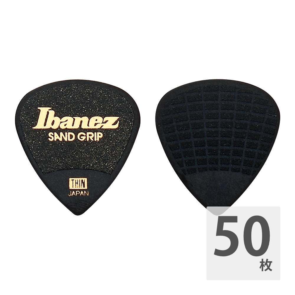 IBANEZ PA16TSG-BK THIN 0.6mm ピック×50枚