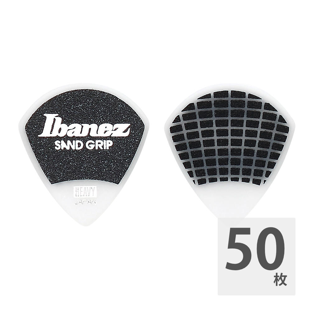 IBANEZ PA18HSG-WH HEAVY 1.0mm ピック×50枚