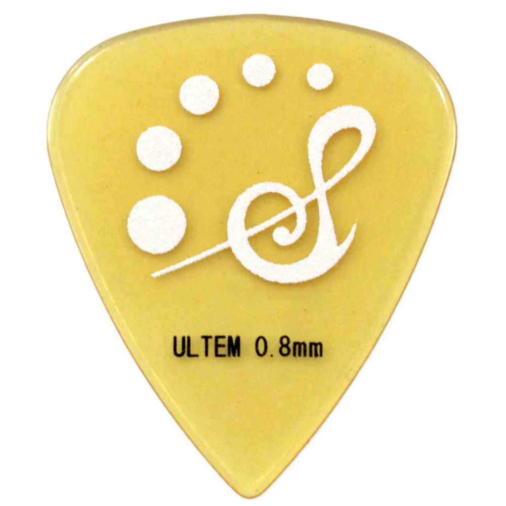 Sago Original Guitar Pick Teardrop 0.8mm Ultem ピック×50枚