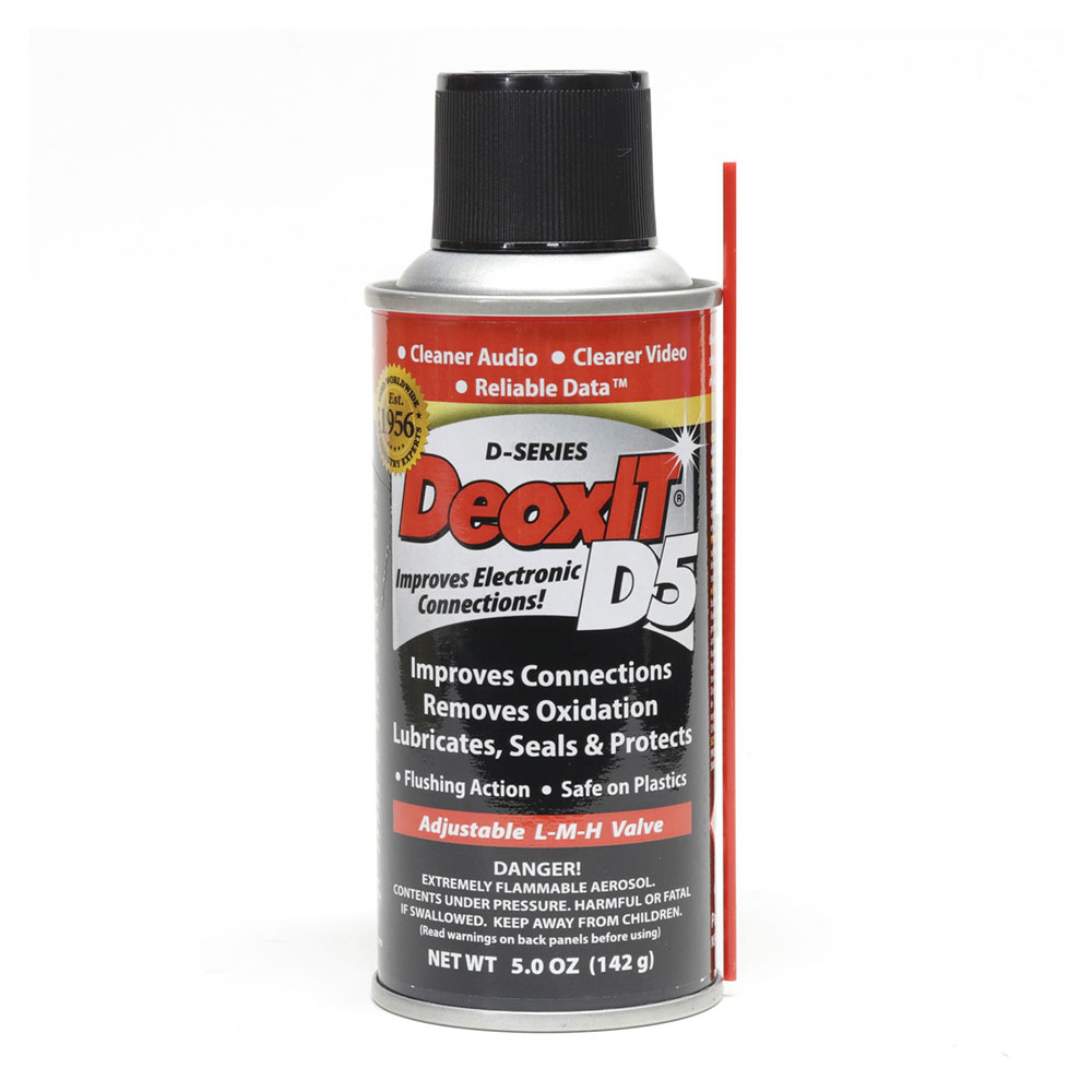 CAIG D5S-6 DeoxIT 5oz 接点復活剤 & FOEHN FGC2429 Apricot ギタークロス セット CAIG D5S-6本体