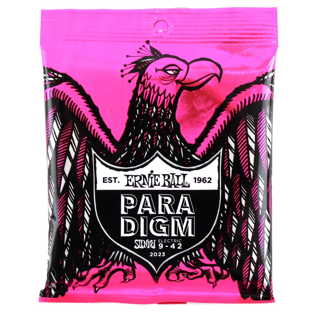 ERNIE BALL 2023 Paradigm Super Slinky 9-42 エレキギター弦×6セット