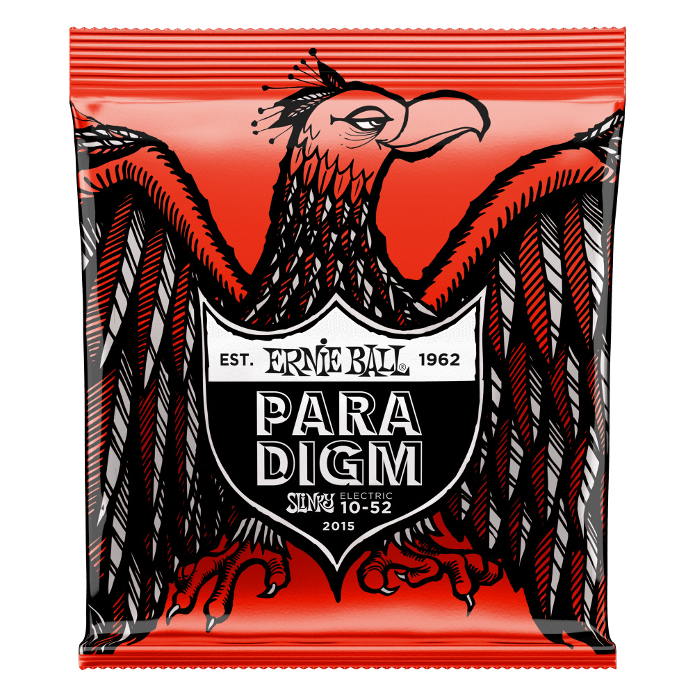 ERNIE BALL 2015 Paradigm Skinny Top Heavy Bottom Slinky 10-52 エレキギター弦×6セット