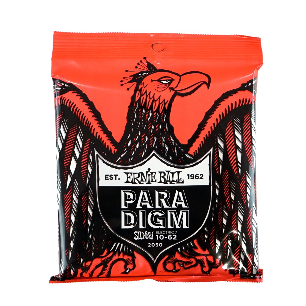 ERNIE BALL 2030 Paradigm Skinny Top Heavy Bottom Slinky 7-String 10-62 7弦用 エレキギター弦×3セット