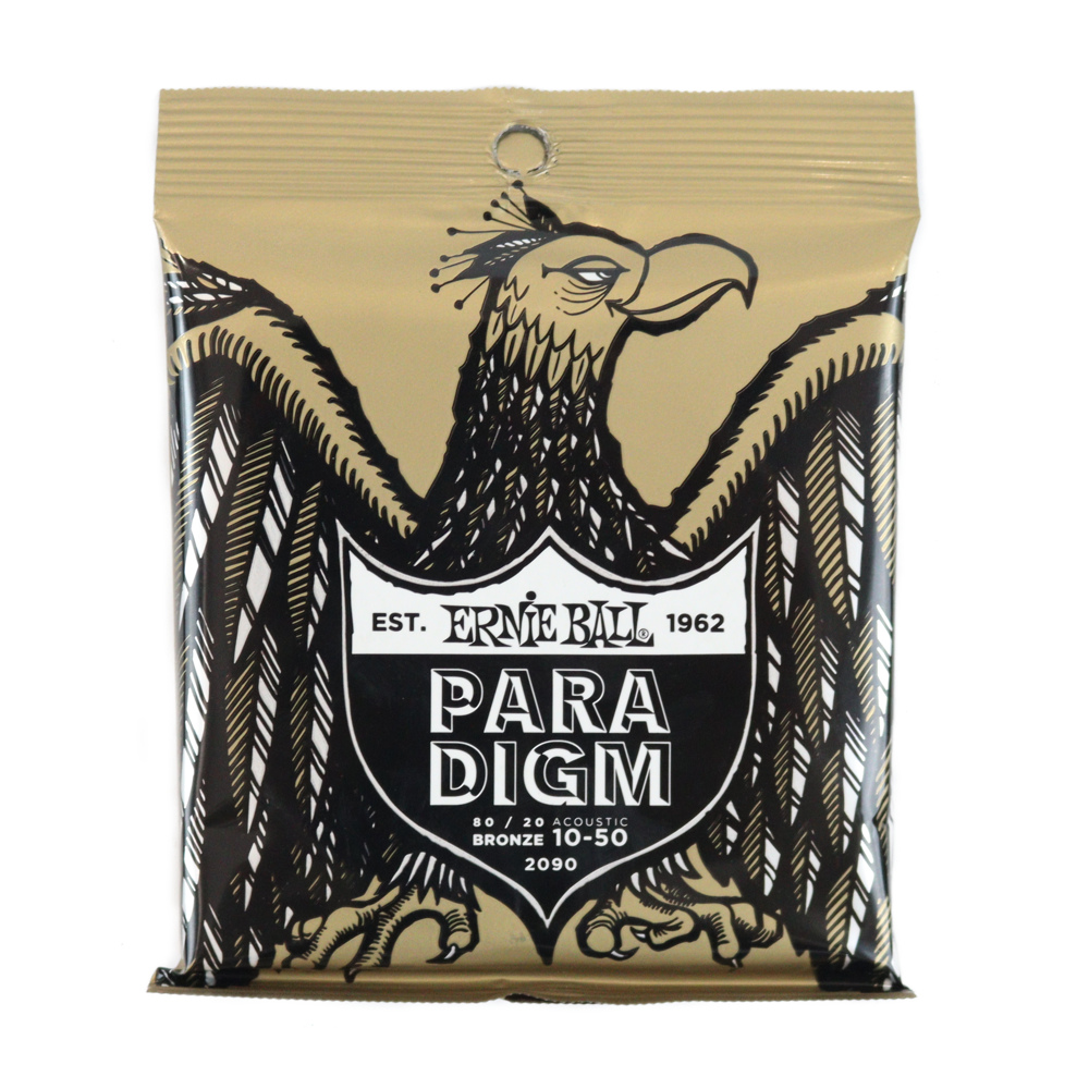 ERNIE BALL 2090 Paradigm 80/20 Bronze 10-50 アコースティックギター弦×6セット