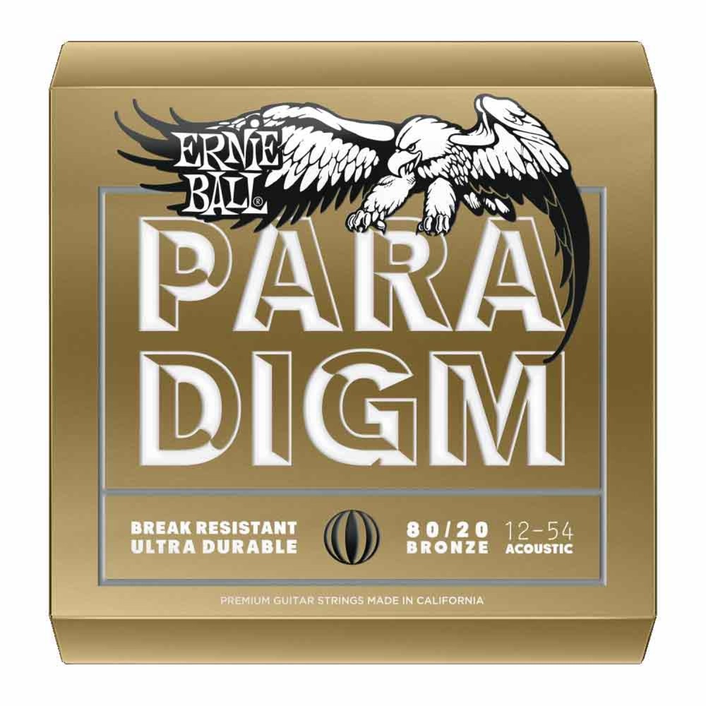 ERNIE BALL 2086 Paradigm 80/20 Bronze 12-54 アコースティックギター弦×3セット