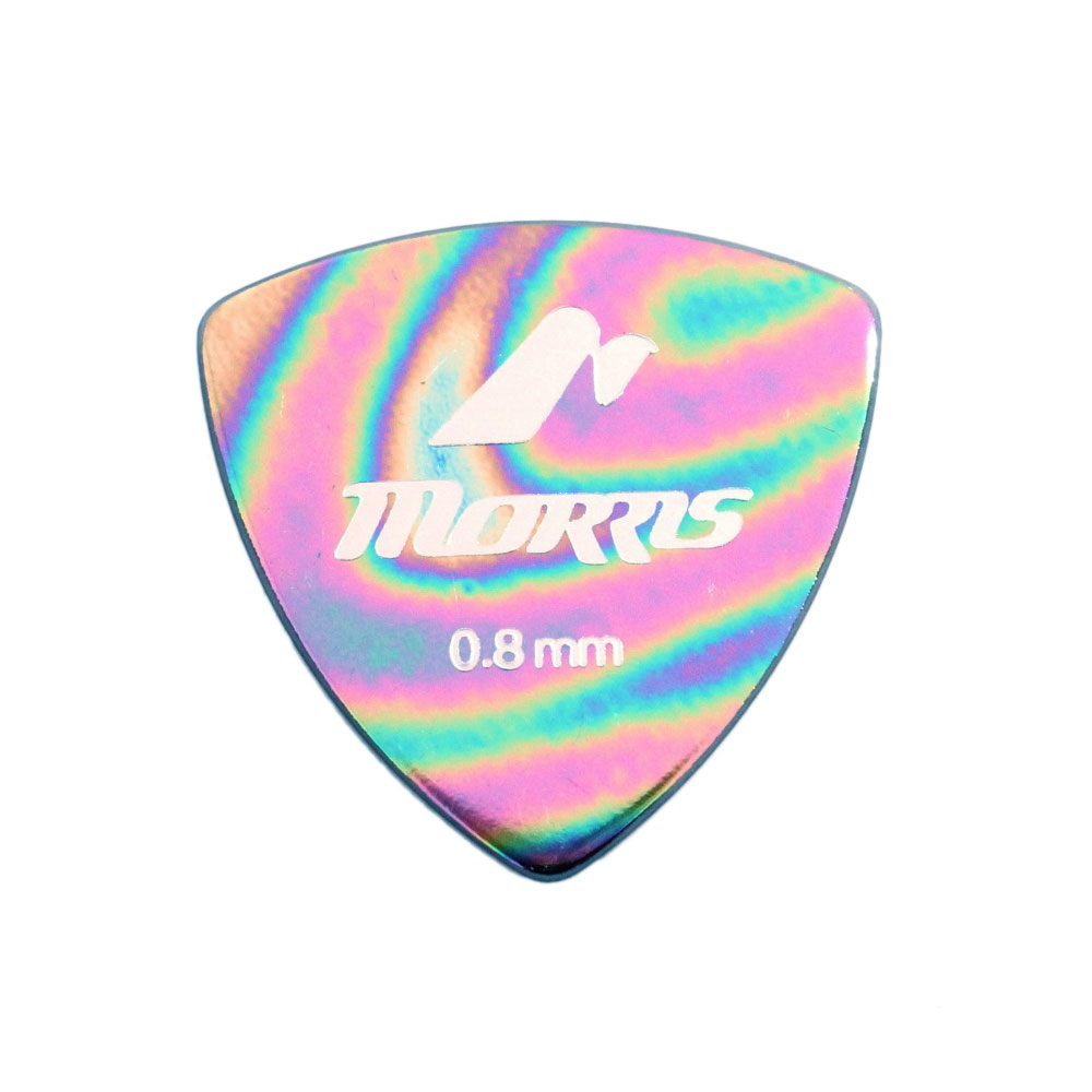 MORRIS ABALONE 0.8mm Triangle ギターピック×12枚