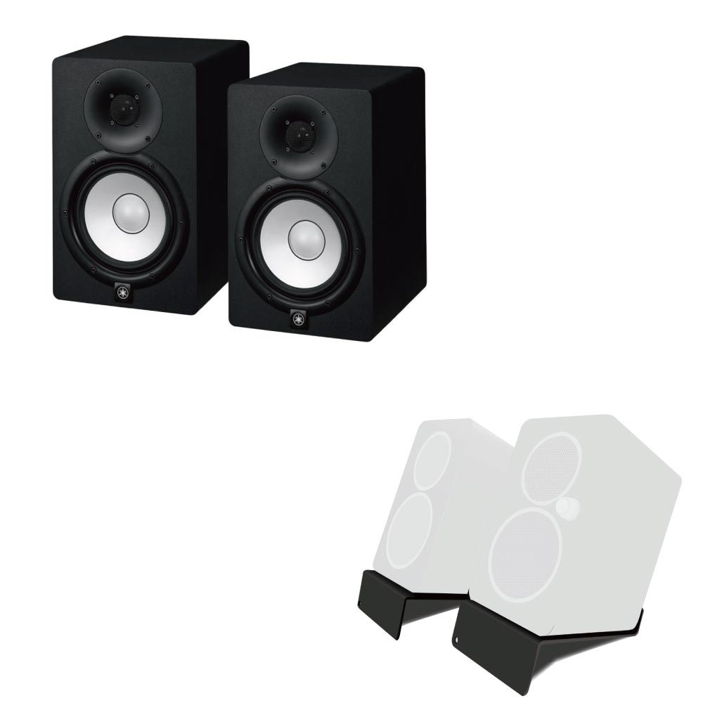 YAMAHA HS7 パワードスタジオモニタースピーカー×2本 & KIKUTANI MO-SPS-Z モニタースピーカースタンド
