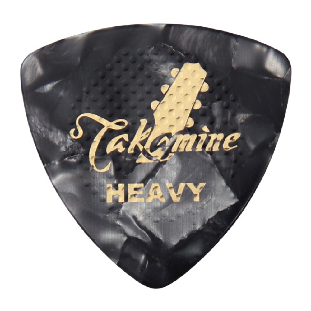 TAKAMINE P1B HEAVY 1.0mm セルロイド トライアングルピック×10枚