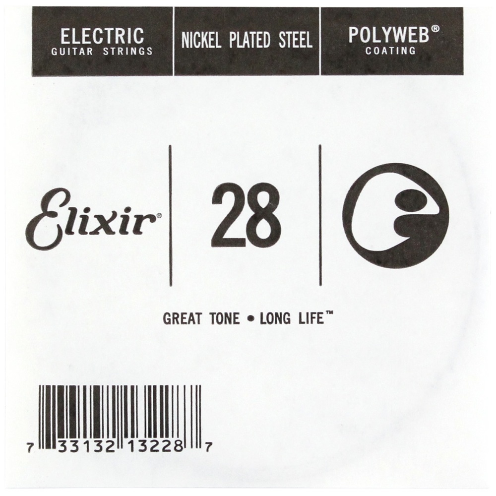 ELIXIR 13228/028 バラ弦×4本 エリクサーポリウェブ ギター弦