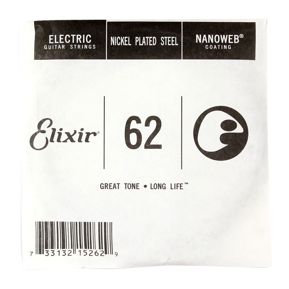 ELIXIR 15262/062 バラ弦×4本 エリクサー ナノウェブ ギター弦
