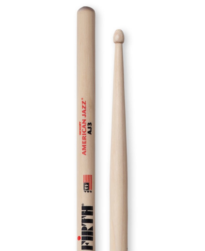 VIC FIRTH VIC-AJ3 ドラムスティック×3セット