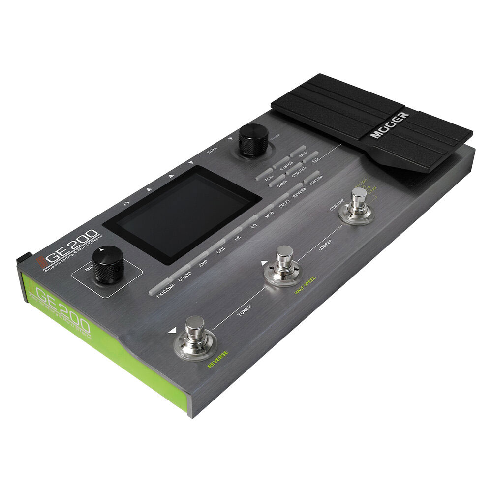 Mooer GE200 ムーア マルチエフェクター全景