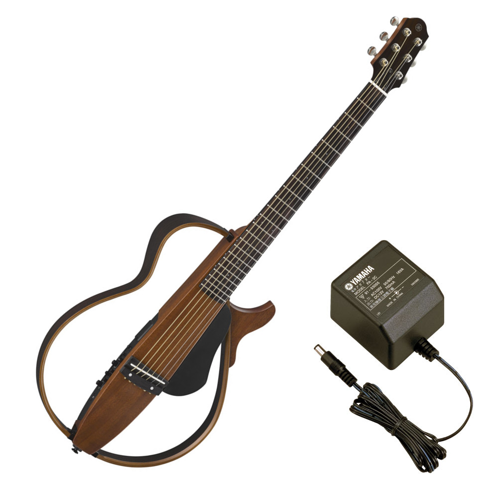 YAMAHA SLG200S NT サイレントギター PA-3C 電源アダプター付き