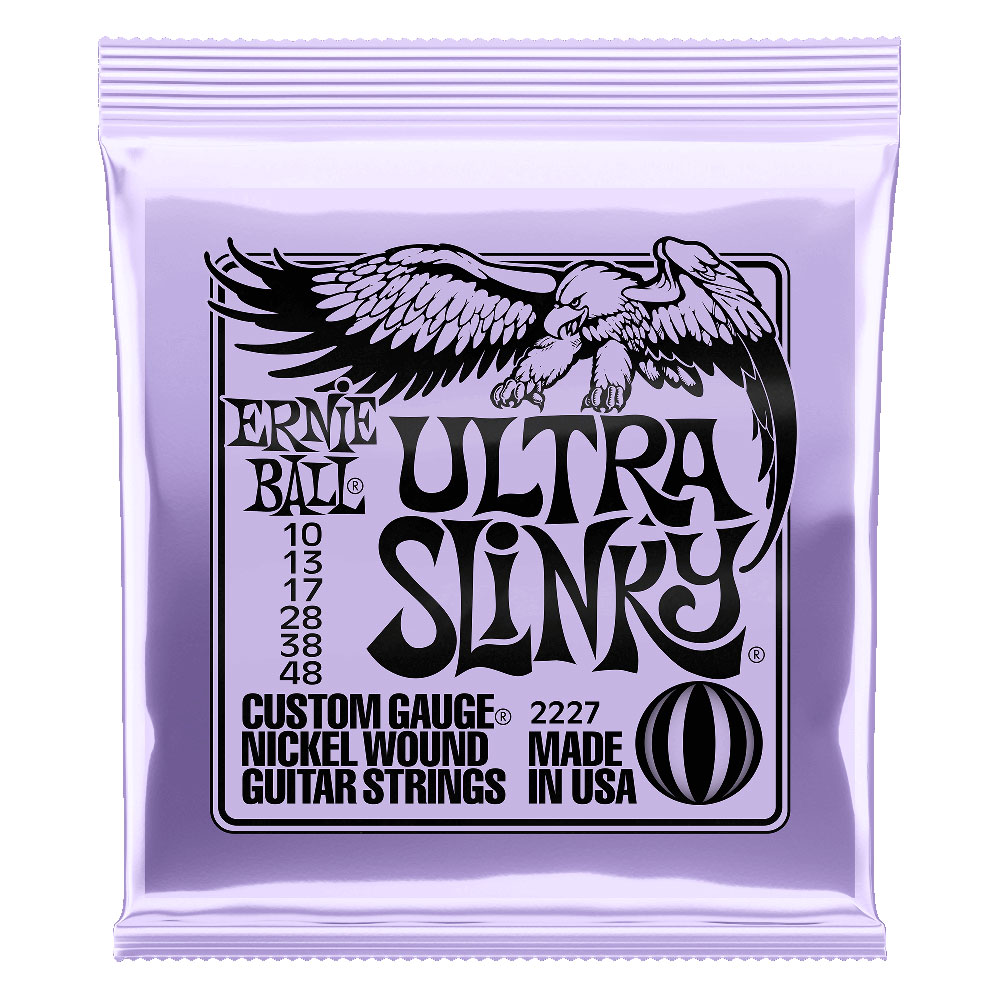 ERNIE BALL 2227 Ultra Slinky 10-48 エレキギター弦×12セット