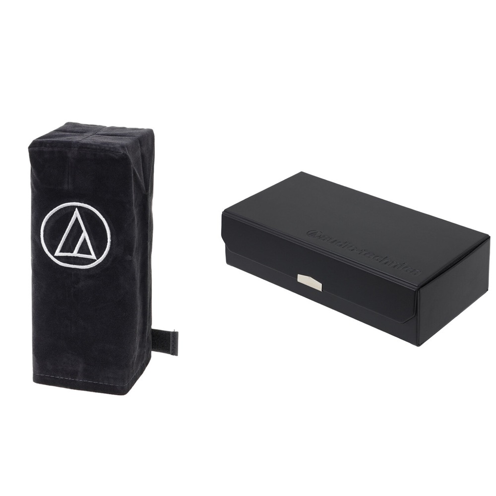 AUDIO-TECHNICA AT4050 コンデンサーマイク ブームマイクスタンド ケーブル ポップフィルター 4点セット 付属ケースの画像