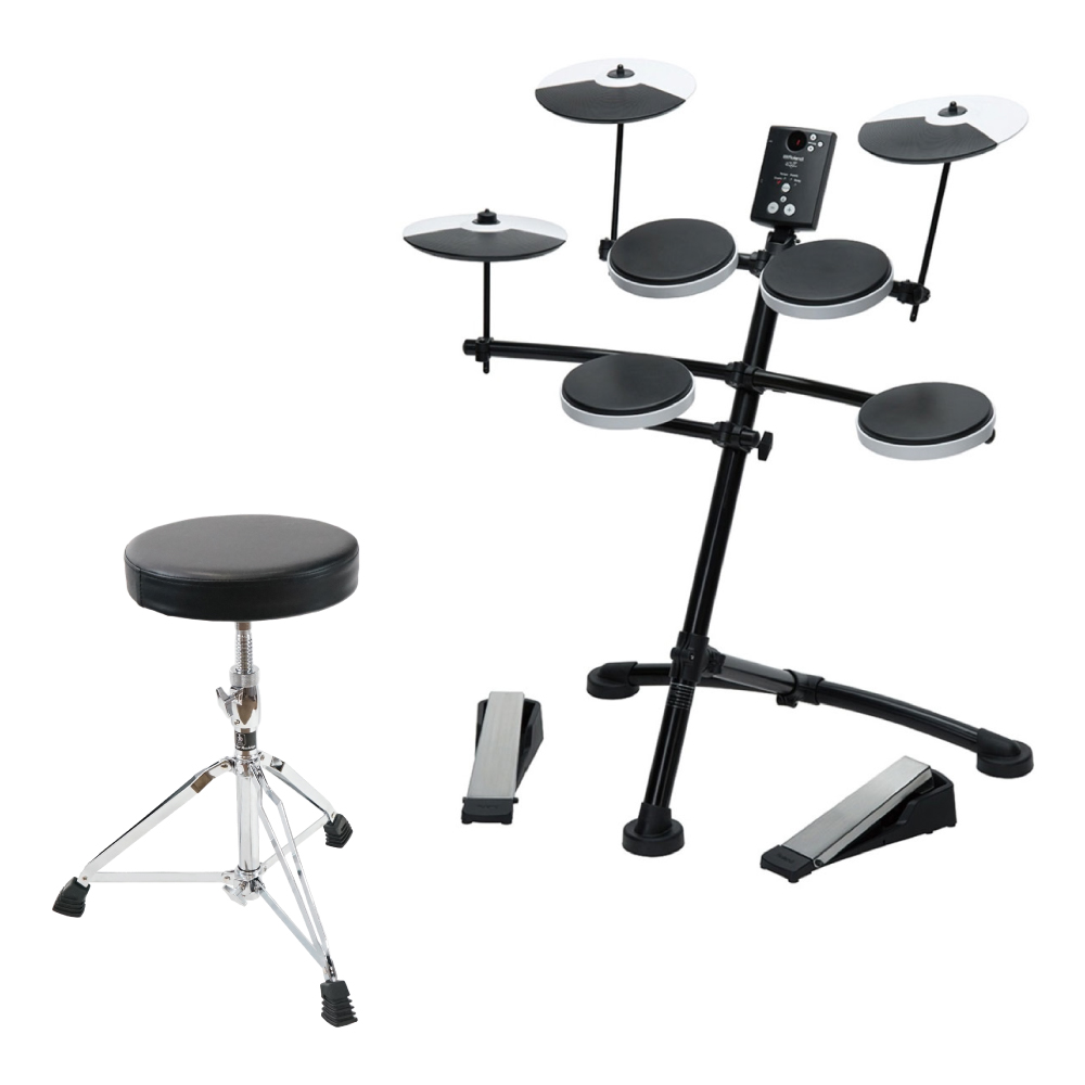 ROLAND TD-1K V-Drum コンパクト エレクトリックドラム Dicon Audio SB-009 ドラムスローン付きセット