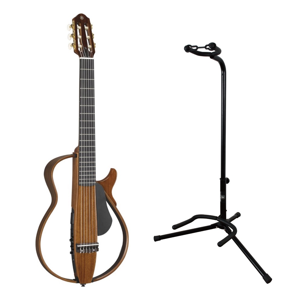 YAMAHA SLG200NW サイレントギター ギタースタンド付きセット