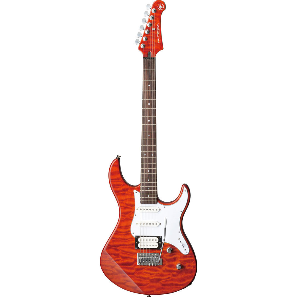 YAMAHA PACIFICA212VQM CMB エレキギター YAMAHA GA15II アンプ付き 入門11点セット 本体
