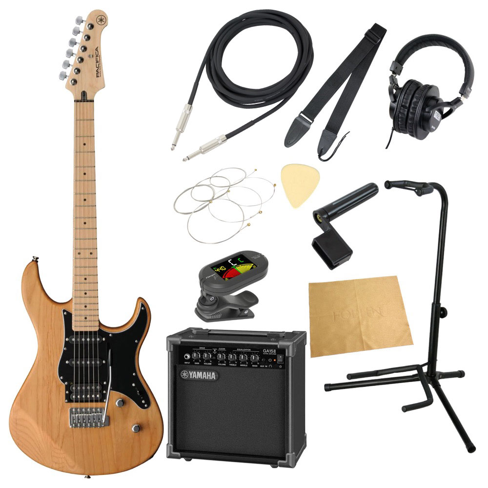 YAMAHA PACIFICA112VMX YNS エレキギター YAMAHA GA15II アンプ付き 入門11点セット