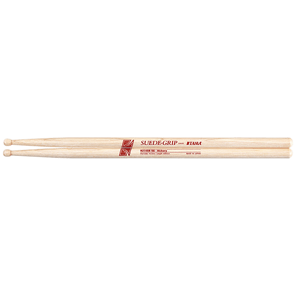TAMA H215B-SG スエードグリップ ヒッコリー ドラムスティック×6セット 全体の画像