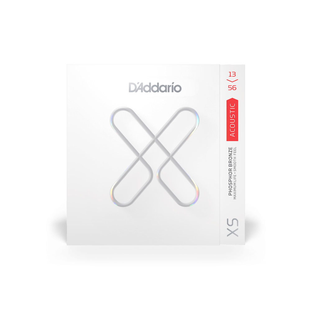 D’Addario XSAPB1356 XS PB Medium 13-56 アコースティックギター弦×3セット