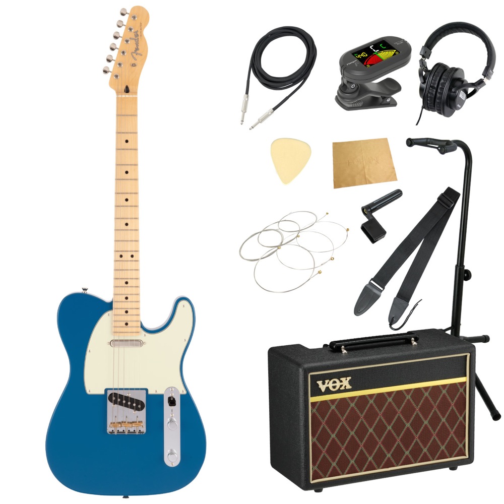Fender Made in Japan Hybrid II Telecaster MN FRB エレキギター VOXアンプ付き 入門11点セット