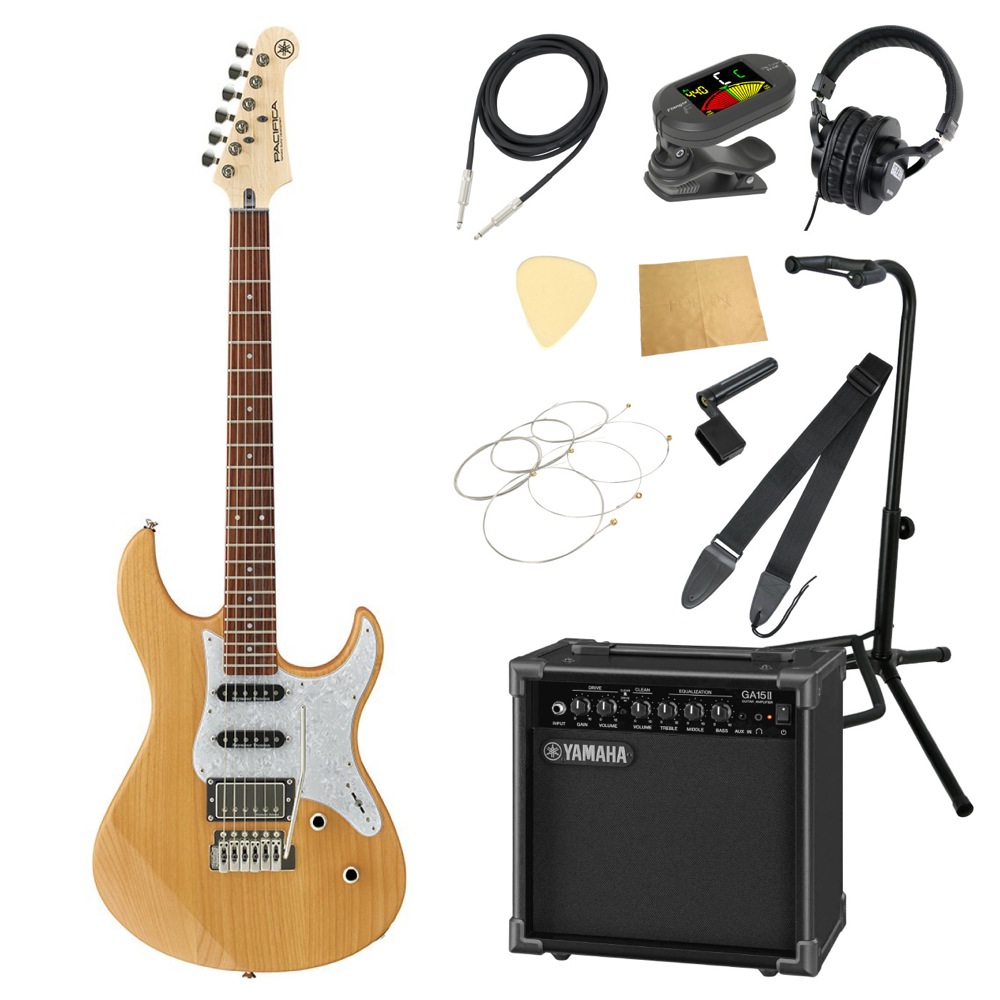 YAMAHA PACIFICA612V II X YNS エレキギター ヤマハ GA15II アンプ付き 入門11点セット