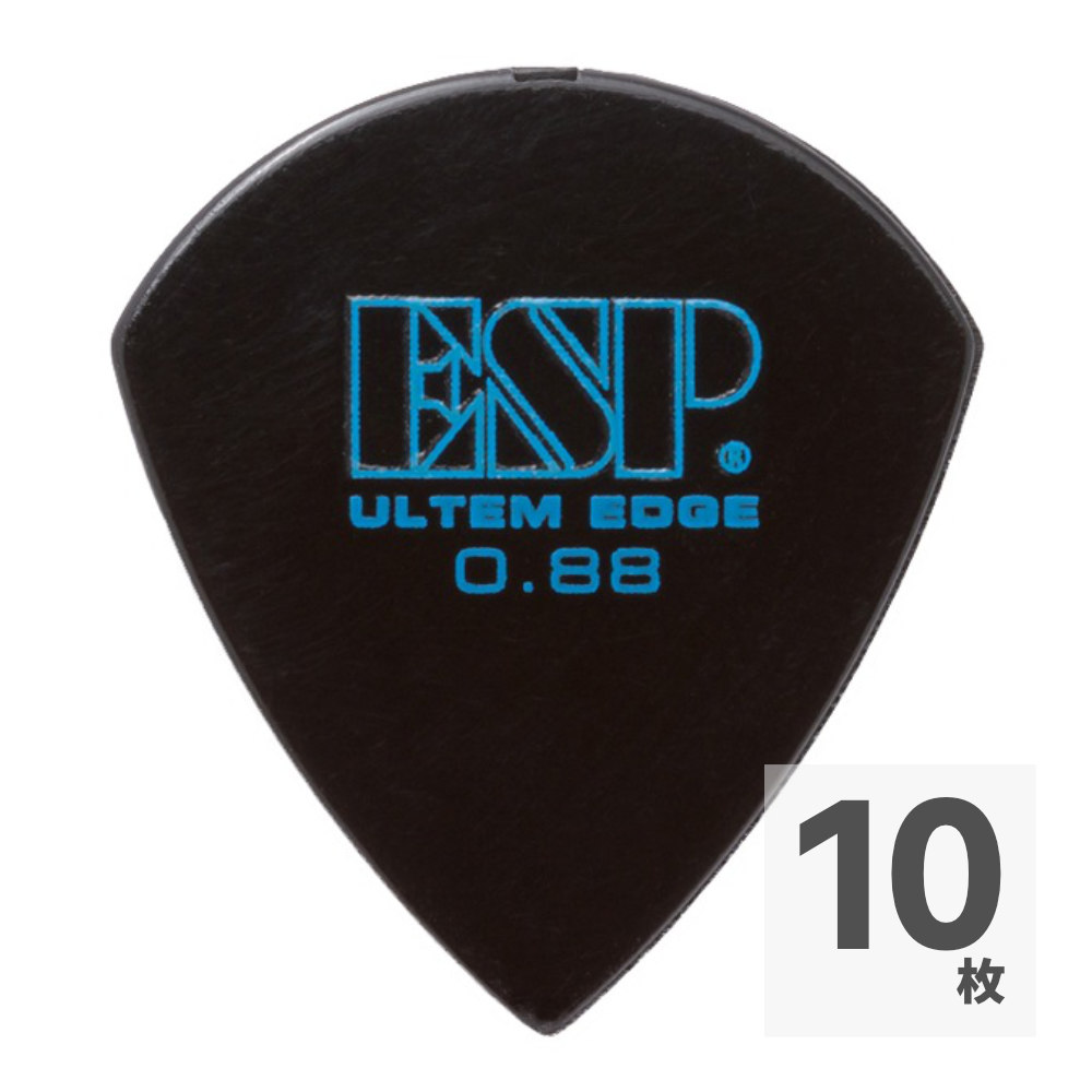 ESP PJ-UE088 ULTEM EDGE 0.88mm ギターピック×10枚