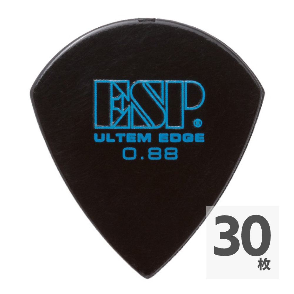 ESP PJ-UE088 ULTEM EDGE 0.88mm ギターピック×30枚