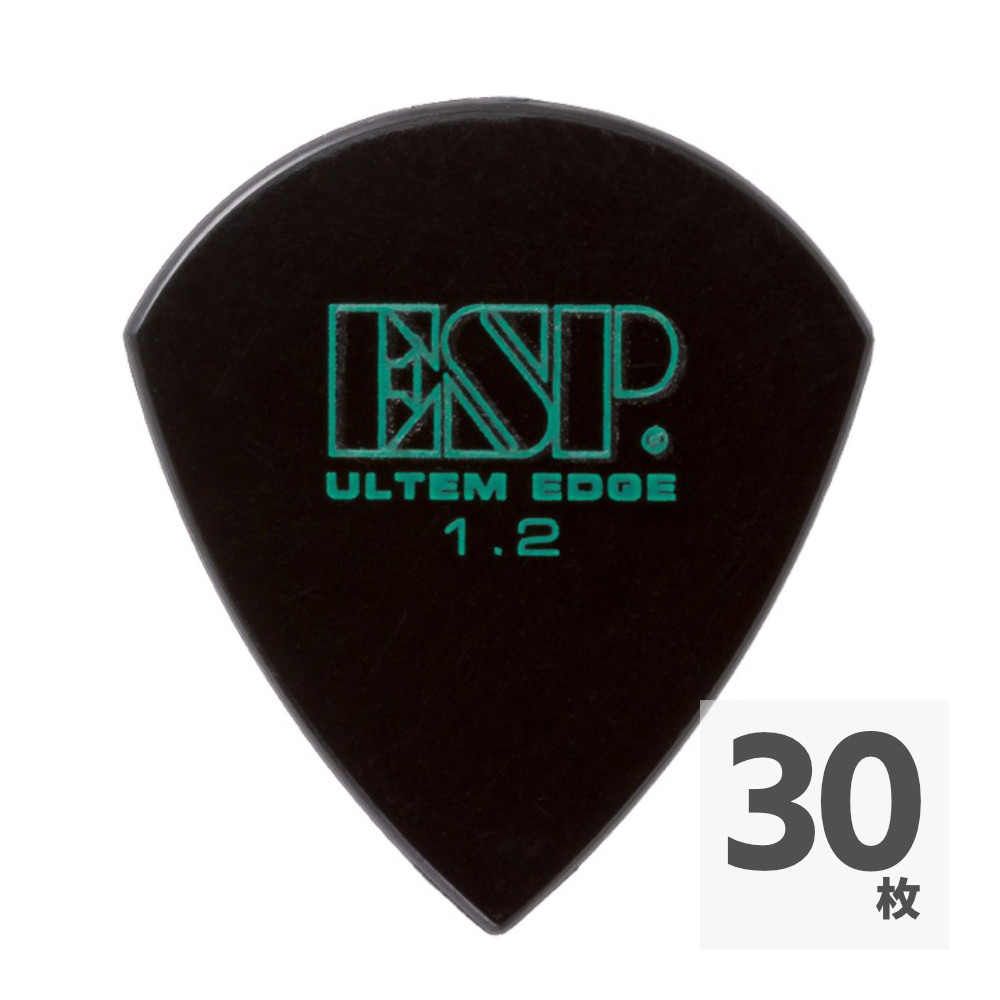 ESP PJ-UE12 ULTEM EDGE 1.2mm ギターピック×30枚