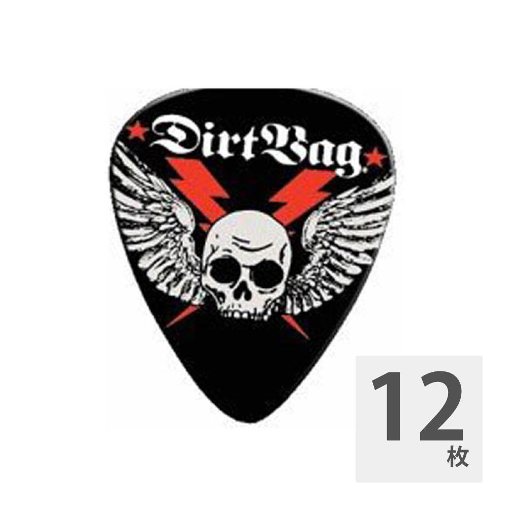 JIM DUNLOP DRB02 Skull & Bolts 0.50mm ギターピック×12枚