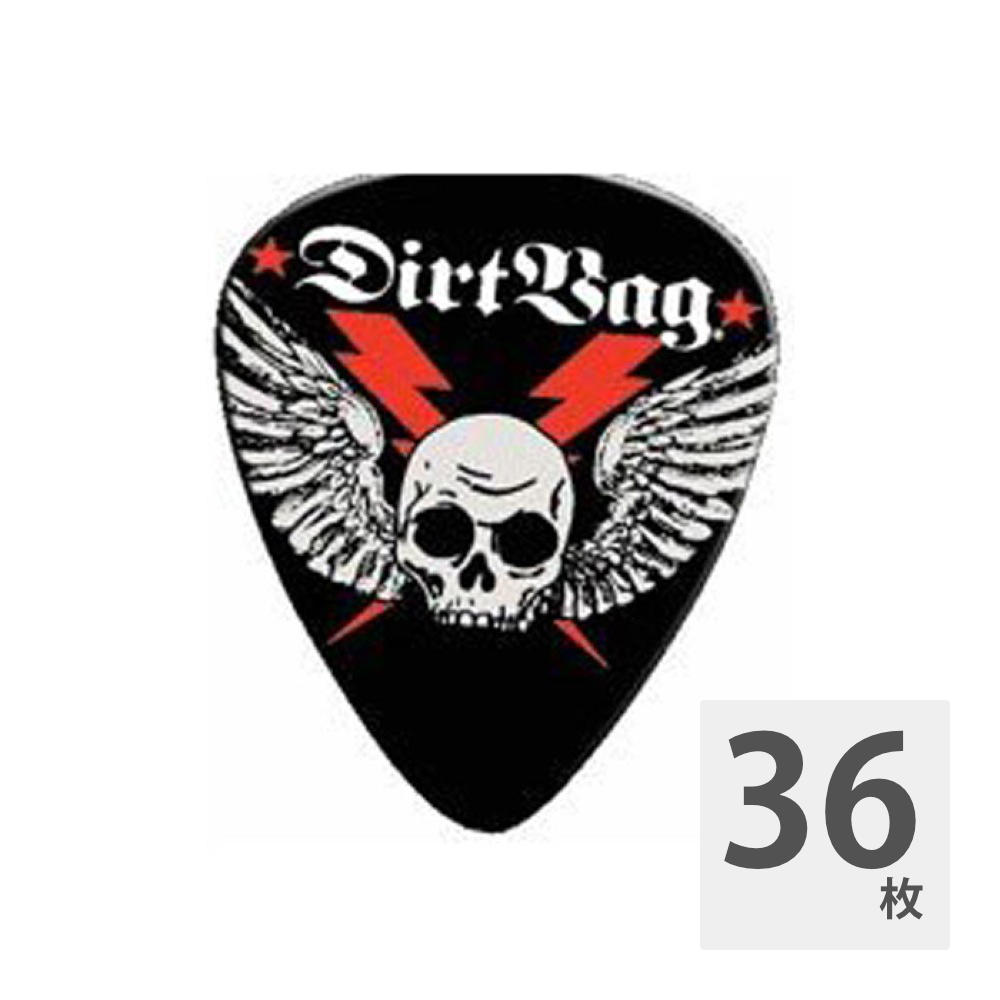 JIM DUNLOP DRB02 Skull & Bolts 1.14mm ギターピック×36枚