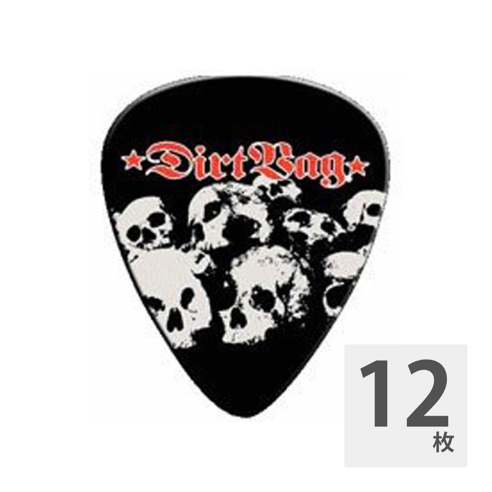 JIM DUNLOP DRB04 Skulls 1.00mm ギターピック×12枚