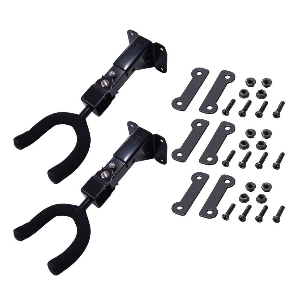 KIKUTANI UKH-240S ウクレレハンガー×2個&メタルラックアダプター×1セット