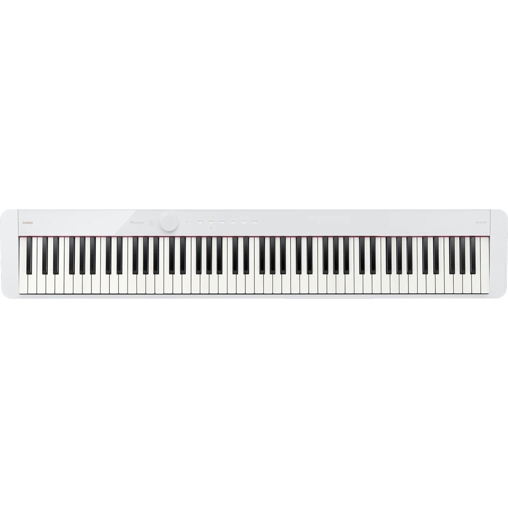 CASIO Privia PX-S1100 WE 電子ピアノ スタンド ベンチ マット 4点セット [鍵盤 EMset] CASIO Privia PX-S1100 WE 電子ピアノ 本体の画像