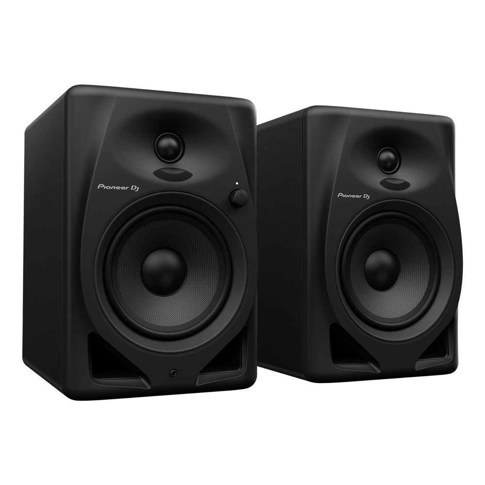 Pioneer DJ DM-50D Black パワードモニタースピーカー 1ペア(2台) アイソレーションパッド付きセット Pioneer DJ DM-50D Black パワードモニタースピーカー 1ペア(2台)