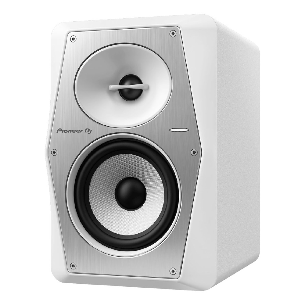 Pioneer DJ VM-50-W アクティブモニタースピーカー1ペア（2台） スピーカースタンド アイソレーションパッド付きセット Pioneer DJ VM-50-W アクティブモニタースピーカー 1ペア（2台）
