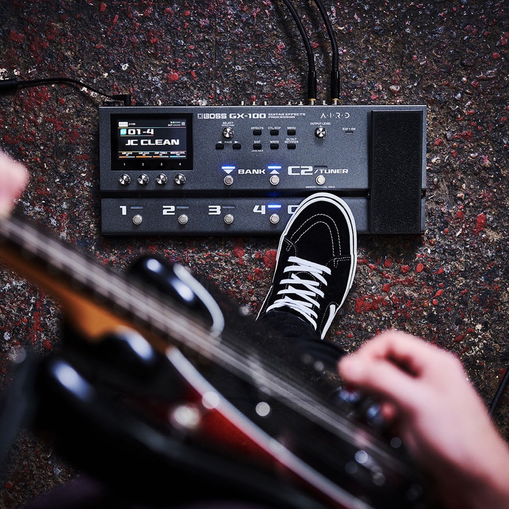 BOSS GX-100 マルチエフェクター Guitar Effects Processor エフェクターケース(小)付きセット イメージ画像