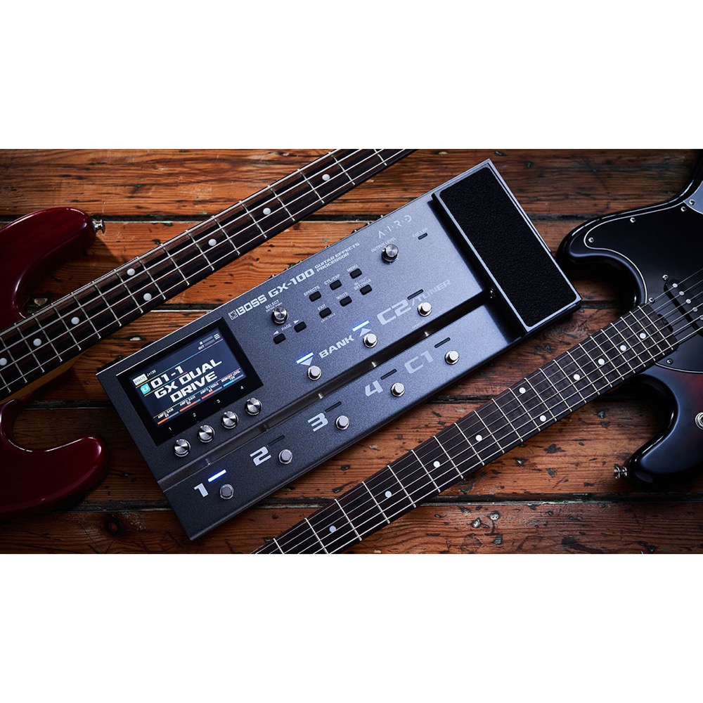 BOSS GX-100 マルチエフェクター Guitar Effects Processor エフェクターケース(大)付きセット イメージ画像