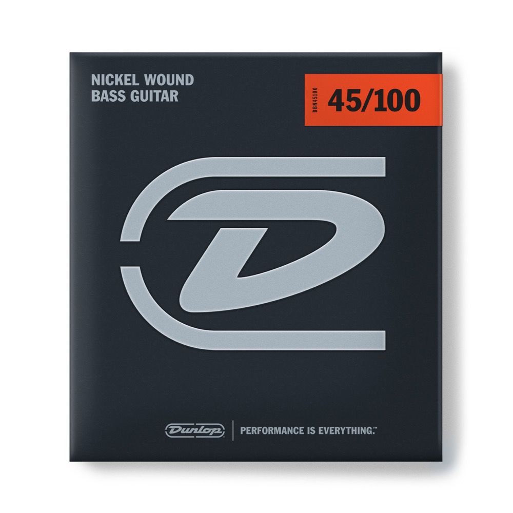 JIM DUNLOP Nickel Wound Bass Strings DBN45100 エレキベース弦×2セット