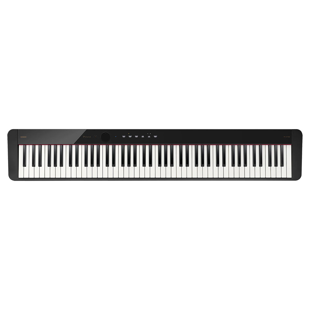 CASIO Privia PX-S1100 BK 電子ピアノ 純正スタンド 3本ペダル付き 3点セット カシオ 正面画像