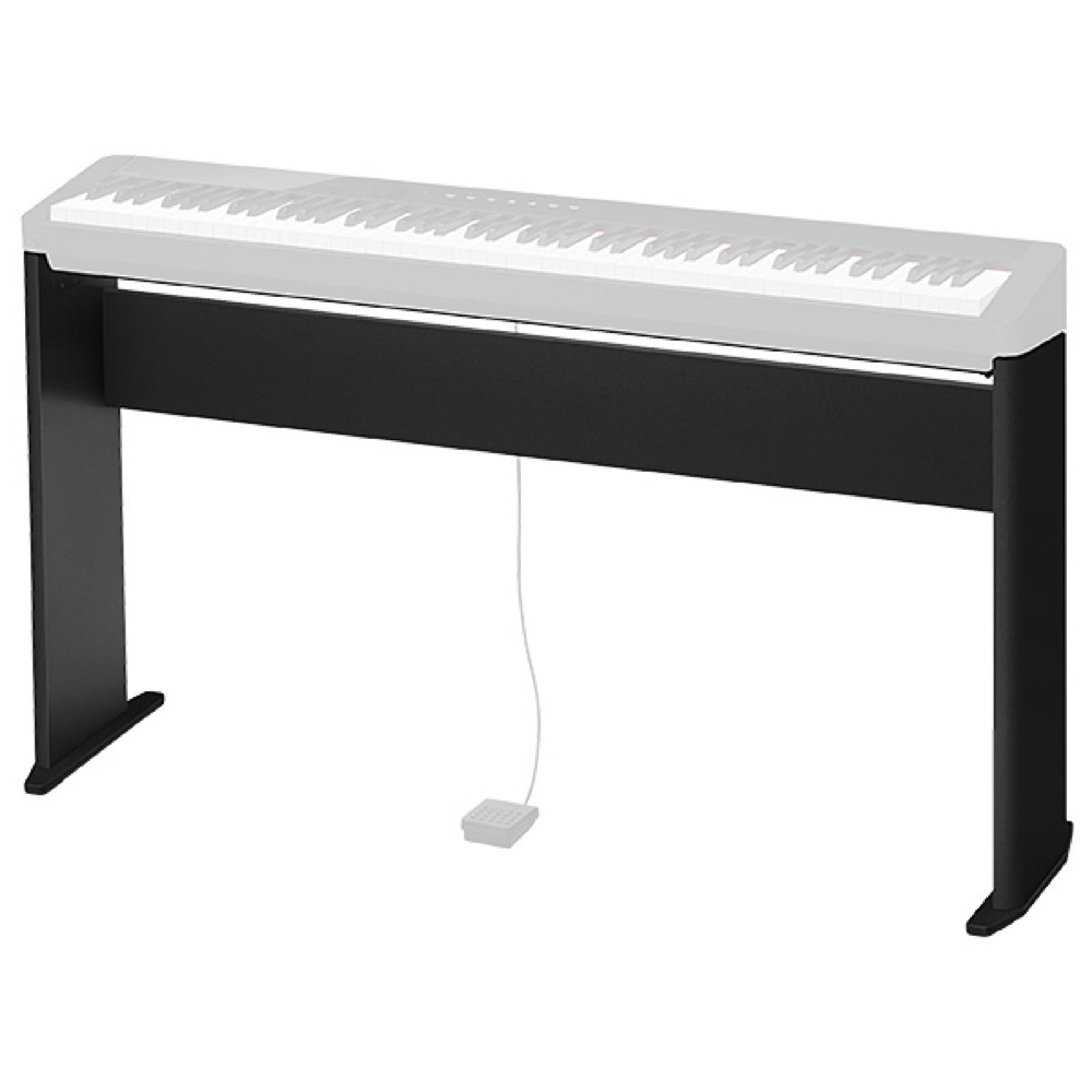 CASIO Privia PX-S1100 BK 電子ピアノ 純正スタンド 3本ペダル付き 3点セット カシオ CS-68PBK 黒 Privia PX-S1000 PX-S3000専用スタンド 全体画像