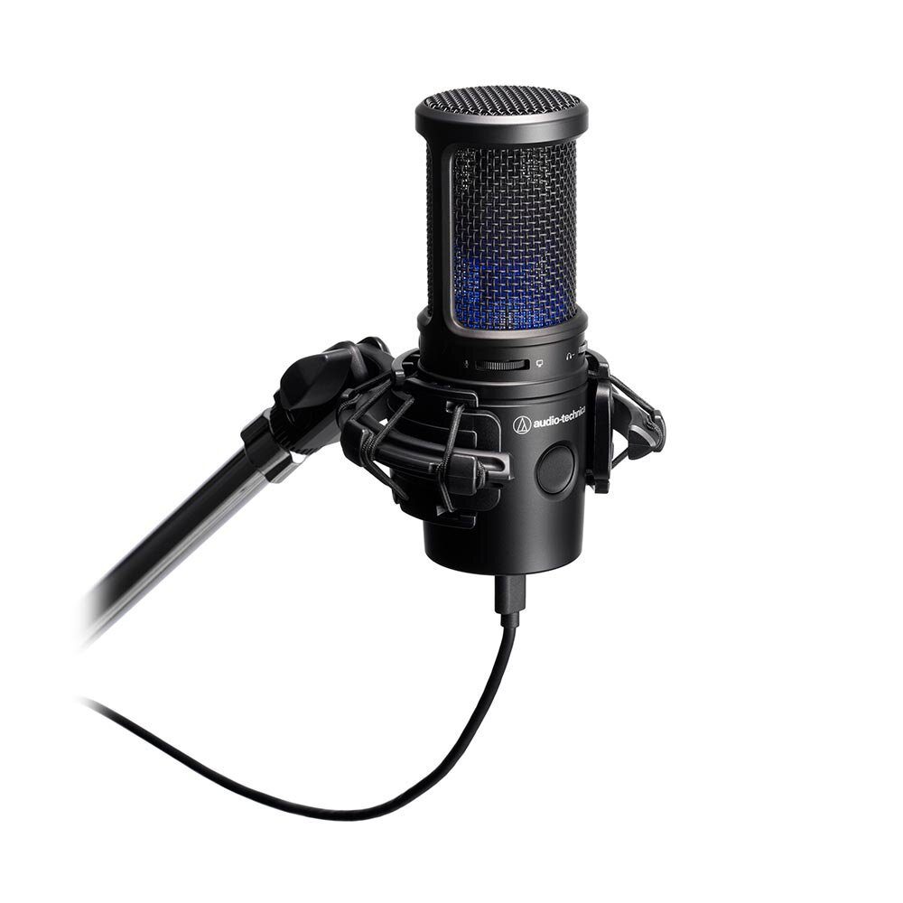 AUDIO-TECHNICA AT2020USB-X USBマイク コンデンサーマイク AT8175マイクロフォンポップフィルター付きセット マイク画像