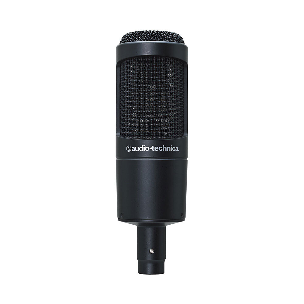 AUDIO-TECHNICA AT2035 コンデンサーマイク AT8175マイクロフォンポップフィルター付きセット マイク画像