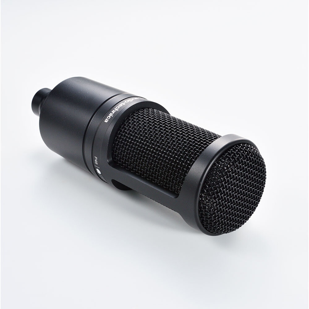 AUDIO-TECHNICA AT2020 コンデンサーマイク AT8175マイクロフォンポップフィルター付きセット マイク画像2