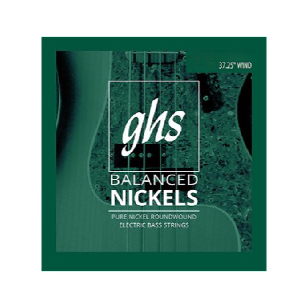 GHS 5M-NB 5-String Balanced Nickels MEDIUM 44-130 5弦エレキベース弦×2セット