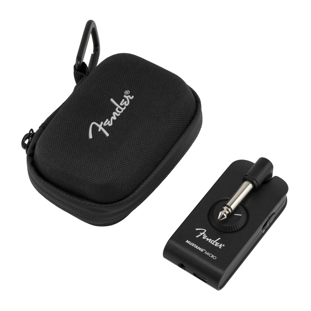 Fender Mustang Micro ヘッドフォンアンプ 小型ギターアンプ Mustang Micro専用ケース付き