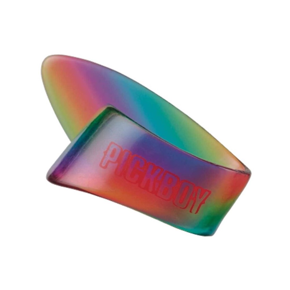 PICKBOY TP-17 Thumb Pick Rainbow 1.50mm Mサイズ サムピック×10枚