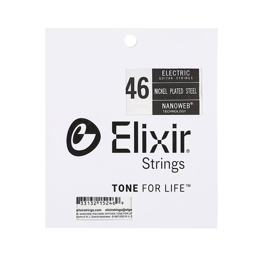 ELIXIR 15246/046弦×4本 エリクサーナノウェブバラ弦